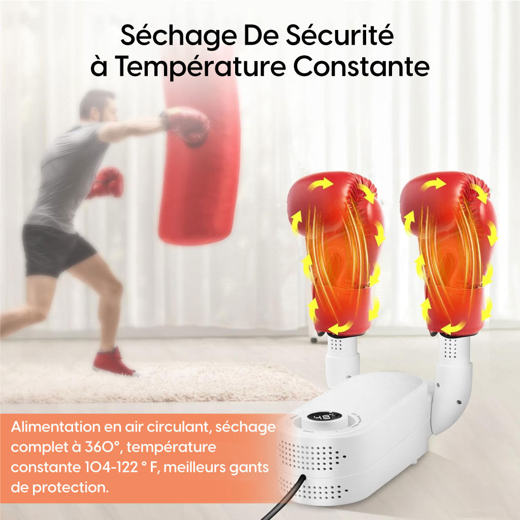 Nettoyeur Électrique Intelligent - Parfait Pour Gants De Boxe & Chaussures